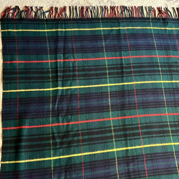 Johnston Home Reversible 100% Lambswool Blanket / Throw New w/Tags - Picture 10 of 13